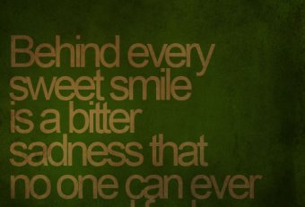 Behind a Smile Quotes