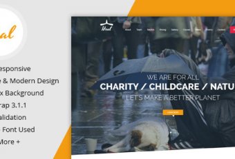 Charity page