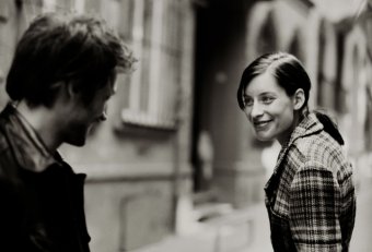 Smiling at strangers